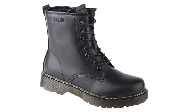 Big Star Boots II274105, Damskie, glany, Czarne Big Star