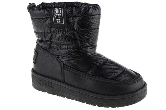 Big Star Kid's Shoes KK374220, dla dziewczynki, śniegowce, Czarne Big Star