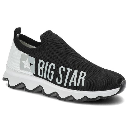 Big Star, Sneakersy, JJ274A143 Biały/Czarny, rozmiar 37 Big Star