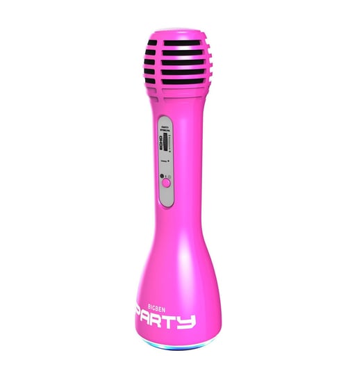 Bigben, zabawka interaktywna Mikrofon - Party Karaoke, różowy BIGBEN