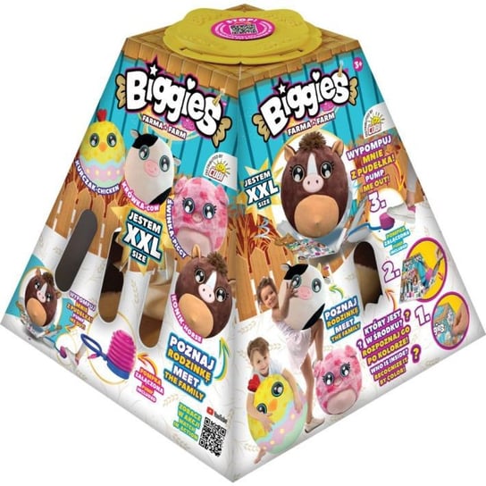 Biggies Maskotka do pompowania XXL Krówka łaciata COBI