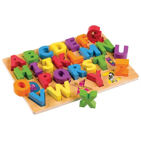 Bigjigs Toys, puzzle alfabet dla dzieci ABC Bigjigs