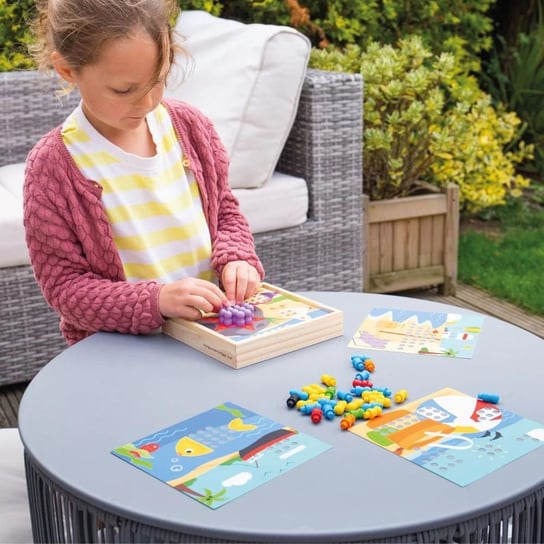 Bigjigs Toys Układanka Dla Dzieci Puzzle Kołki Morze Tooky Toy