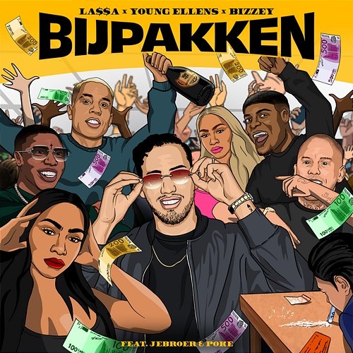 Bijpakken LA$$A, Young Ellens, & Bizzey feat. Jebroer, Poke