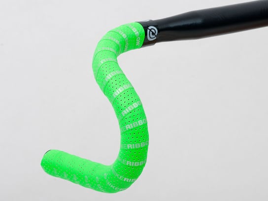 Bike Ribbon, Owijka na kierownicę, Eolo Soft gr.2,5mm fluo, zielona Bike Ribbon