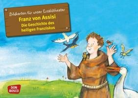 Bildkarten für unser Erzähltheater: Franz von Assisi - Die Geschichte des heiligen Franziskus Herrmann Bettina, Wittmann Sybille