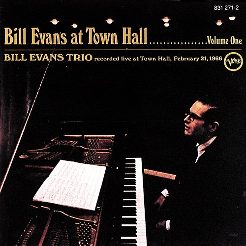 Bill Evans At Town Hall Bill Evans Trio