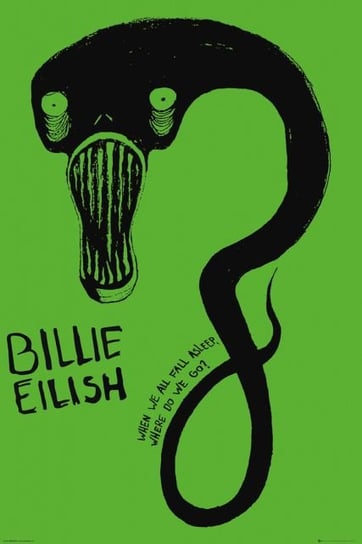 Billie Eilish Ghoul - plakat 61x91,5 cm GBeye