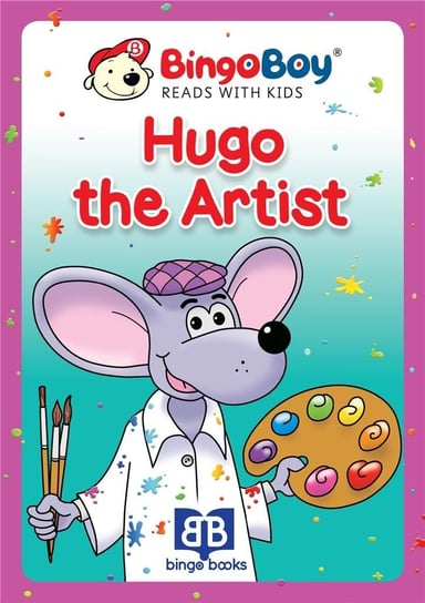 Bingo Boy reads with Kids. Hugo the Artist bingo books