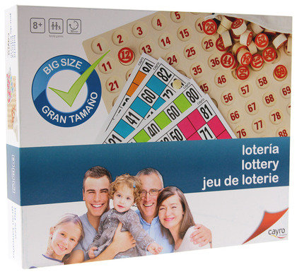 Bingo (Loteria Lotto) XXL, gra losowa, Cayro Cayro