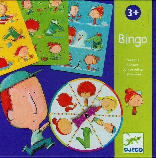 Bingo Pory Roku, gra edukacyjna, Djeco Djeco