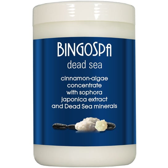 BINGOSPA DEAD SEA Koncentrat cynamonowo-algowy z ekstraktem z perełkowca japońskiego i minerałami z Morza Martwego 1000ml BINGOSPA