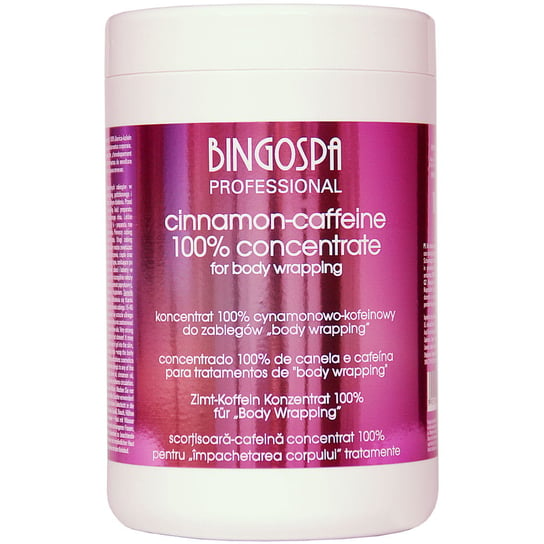 BINGOSPA, koncentrat 100% cynamonowo-kofeinowy, 1000 g BINGOSPA