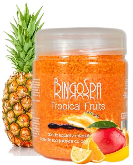 BingoSpa Sól do kąpieli z mikroelementami Tropical Fruits 550g BINGOSPA