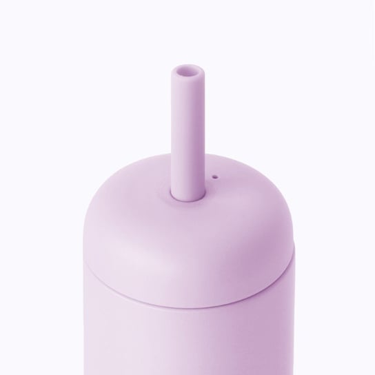 Bink - Nasadka z silikonową słomką Tumbler Straw Cap - lilac Bink