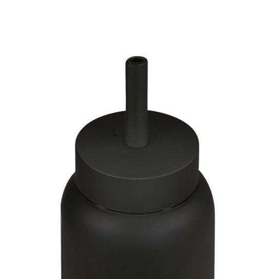 Bink - Silikonowa nasadka ze słomką do butelki Mini - Black Bink