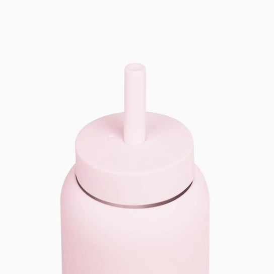 Bink - Silikonowa nasadka ze słomką do butelki Mini - shell Bink