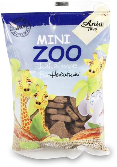 Bio Ania, ciastka kakaowe Mini Zoo, 100g BIO ANIA