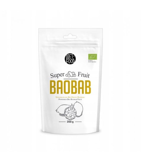 Bio baobab w proszku, 100%, 200g, Diet-Food Diet-food