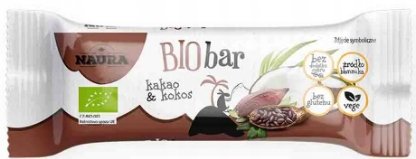 BIO baton kakao & kokos Naura 35 g Inny producent