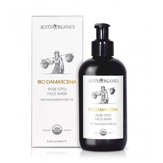 BIO Damascena, Alteya Organics, Organiczny płyn do mycia twarzy, Rose Otto Face Wash, 250 ml BIO Damascena