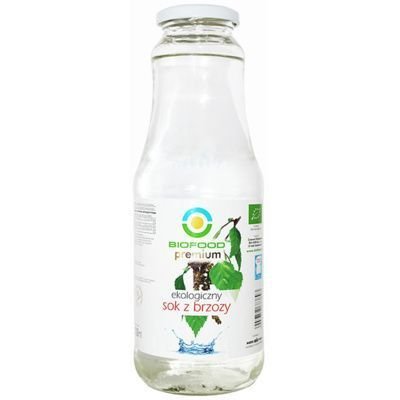 Bio Food, ekologiczny sok z brzozy bio, 1 l Bio Food