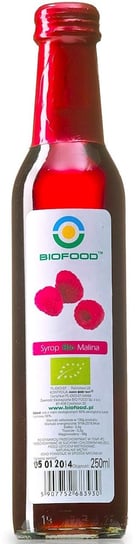 Bio FoodSyrop Malinowy Bio, 250 ml Bio Food