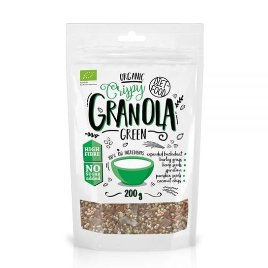 Bio Granola Green 200 g - Diet Food Diet-food