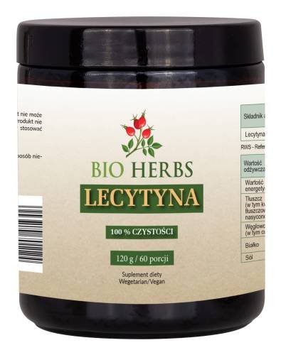 Bio Herbs, Lecytyna, 120g Suplement diety Bio Herbs