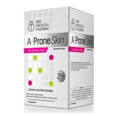 Bio Medical Pharma, A-prone Skin, 60 Kaps. Bio Medical Pharma