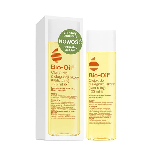 Bio-Oil Naturalny olejek do pielęgnacji skóry rozstępy ciąża 125ml Bio-Oil