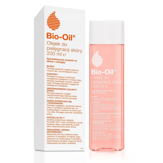Bio Oil, specjalistyczna pielęgnacja skóry, 200 ml Bio-Oil