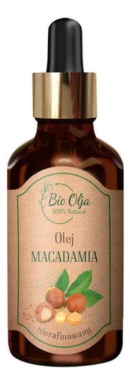 Bio Olja, OLEJ MACADAMIA Bio- 100% zimnotłoczony, nierafinowany olej bez konserawntów 50ml Bio Olja