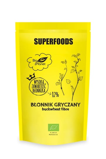 Bio Planet, Błonnik gryczany bio, 200 g Bio Planet