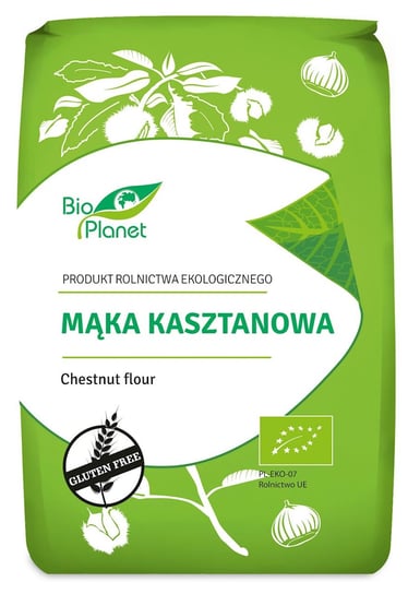 Bio Planet, mąka kasztanowa bezglutenowa bio, 700 g Bio Planet