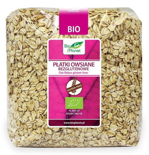 Bio Planet, płatki owsiane bezglutenowe bio, 1 kg Bio Planet