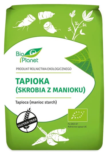 Bio Planet, tapioka skrobia z manioku bezglutenowa bio, 800 g Bio Planet