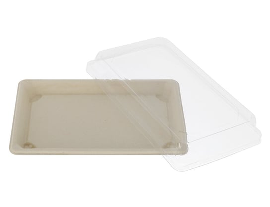 Bio Pojemnik Do Sushi M Biodegradowalny Pojemnik Z Trzciny Cukrowej Z Przykrywką Biotrem