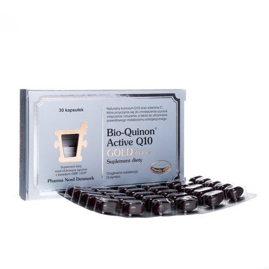 Bio-Quinon Active Q10 Gold, 100 mg, suplement diety, 30 kapsułek Pharma Nord