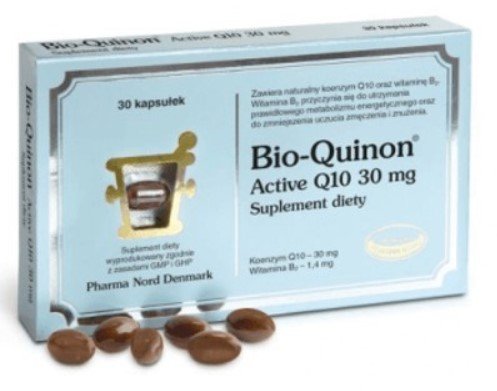 Bio-Quinon Active Q10 Gold, 30 mg, suplement diety, 30 kapsułek Pharma Nord