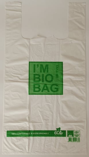 Bio Reklamówki 30X60 Biodegradowalne Ziemniaczane - GreenBag | Sklep ...