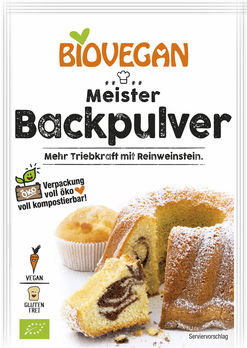 Bio Vegan, proszek do pieczenia bezglutenowy bio, 3x17 g BioVegan