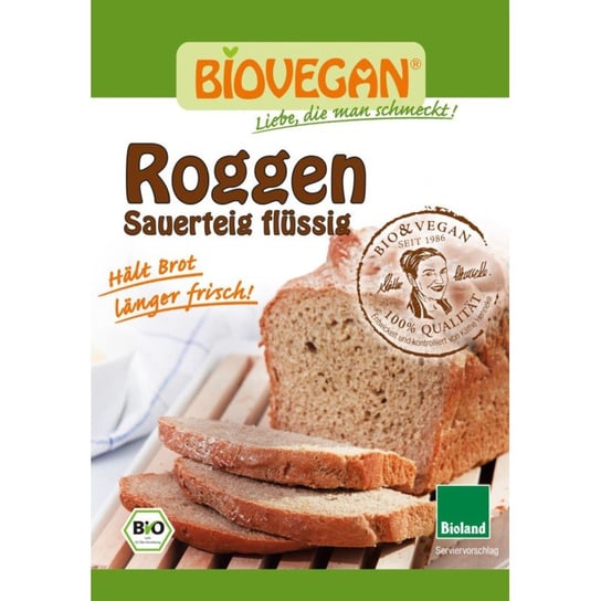 Bio Vegan Zakwas Chlebowy Żytni w płynie Bio 150g BioVegan