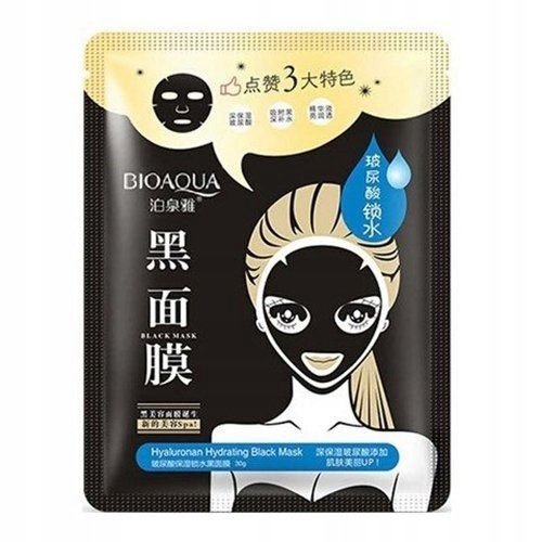 Bioaqua Hialuronian Hydrating Black Mask 30g Bioaqua