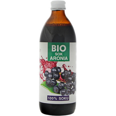 BioAvena, Sok z aronii, bez dodatku cukru, Bio, 500 ml Bioavena