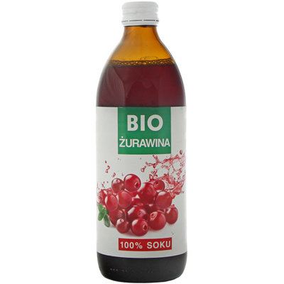 BioAvena, Sok z żurawiny, bez cukru, Bio, 500 ml Bioavena