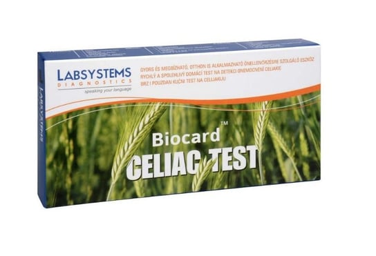 Biocard Celiakia - Test na nietolerancje glutenu Labsystems