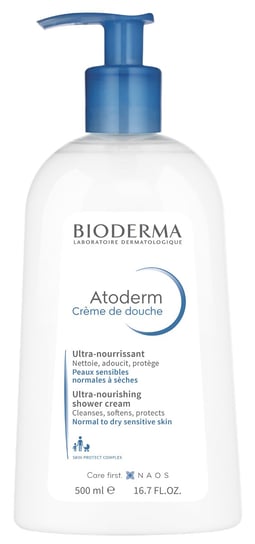 Bioderma Atoderm Creme De Douche, kremowy żel pod prysznic, 500 ml Bioderma