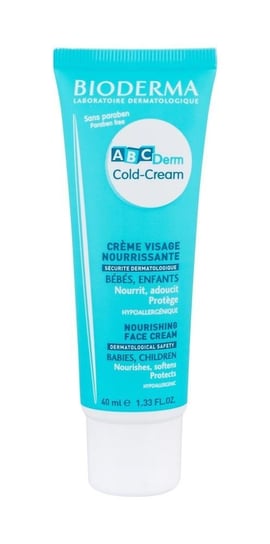 Bioderma, Cold-Cream, ABCDerm, Ochronny krem odżywczy do twarzy dla dzieci, 40 ml Bioderma
