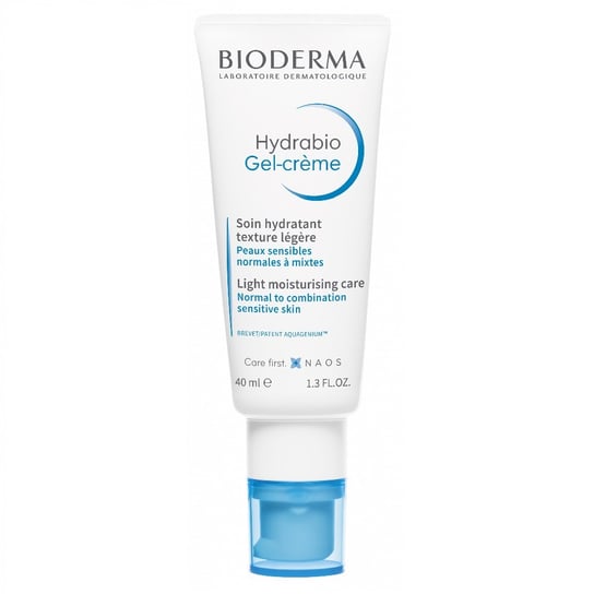 Bioderma, Hydrabio Gel-Creme, lekki nawilżający krem do twarzy, 40 ml Bioderma